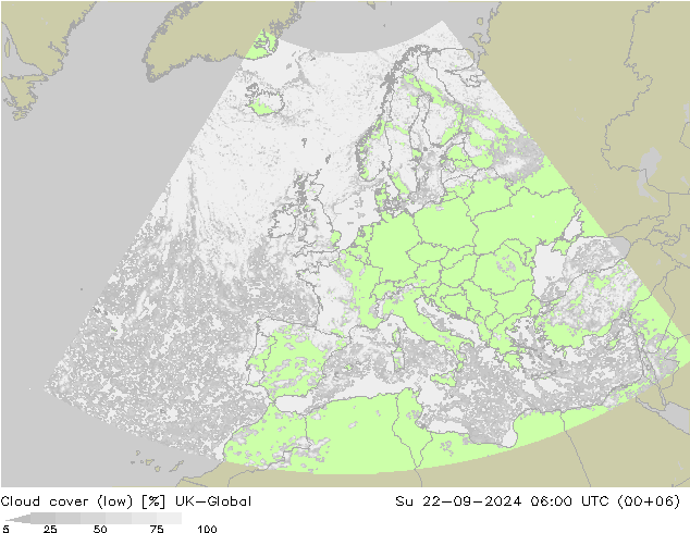 云 (低) UK-Global 星期日 22.09.2024 06 UTC