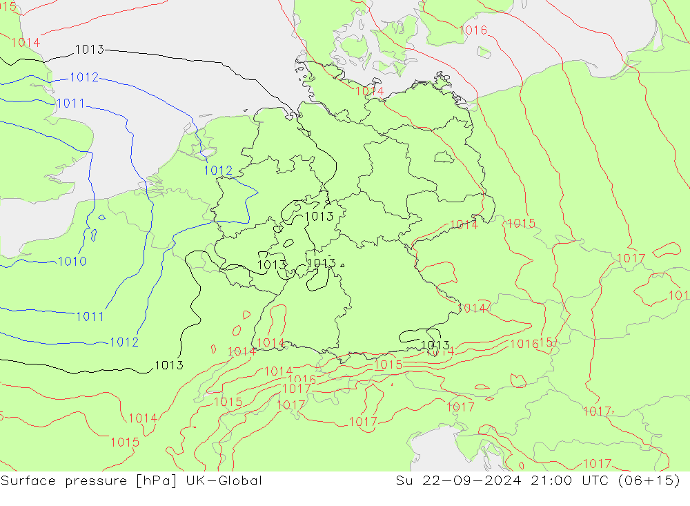 pressão do solo UK-Global Dom 22.09.2024 21 UTC