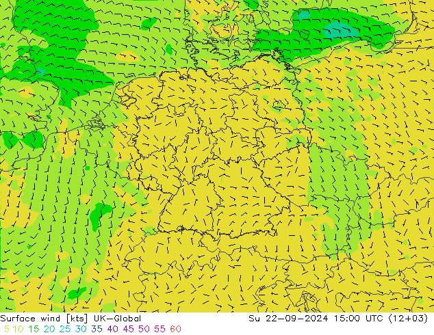 Bodenwind UK-Global So 22.09.2024 15 UTC