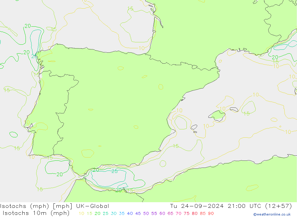 Isotachs (mph) UK-Global Ter 24.09.2024 21 UTC