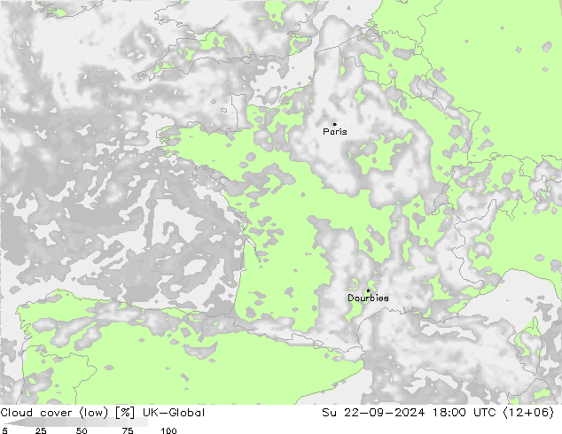 Wolken (tief) UK-Global So 22.09.2024 18 UTC