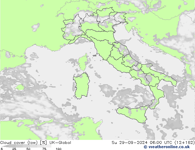 Nuages (bas) UK-Global dim 29.09.2024 06 UTC