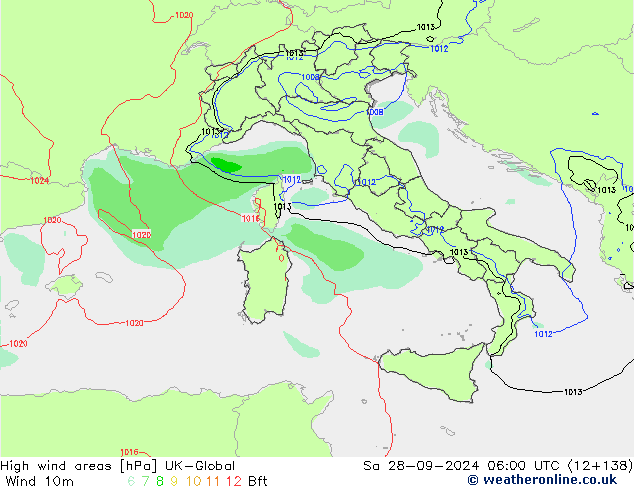 High wind areas UK-Global sab 28.09.2024 06 UTC