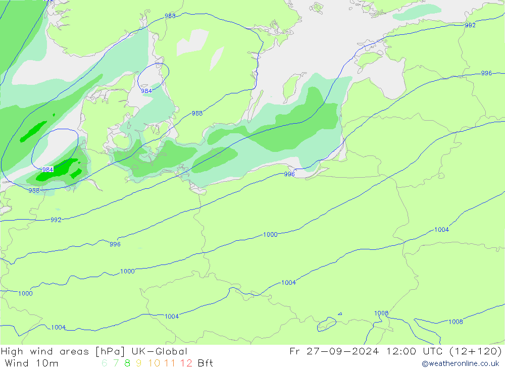 yüksek rüzgarlı alanlar UK-Global Cu 27.09.2024 12 UTC