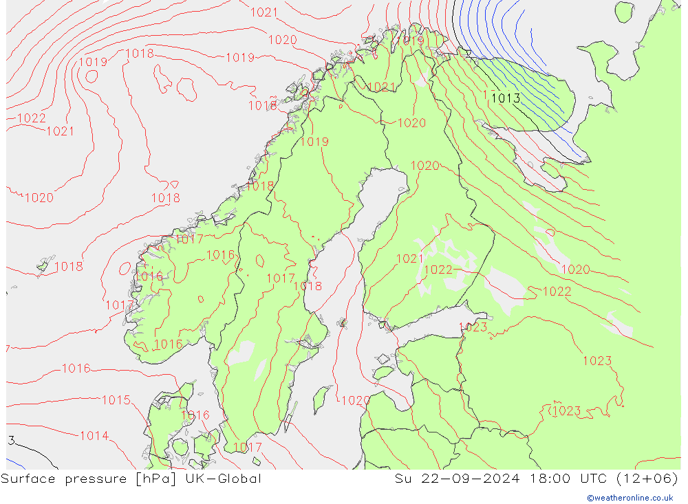 Bodendruck UK-Global So 22.09.2024 18 UTC