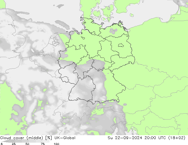 облака (средний) UK-Global Вс 22.09.2024 20 UTC