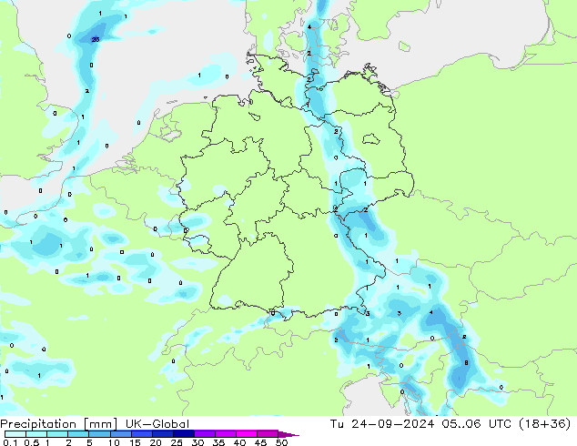 Neerslag UK-Global di 24.09.2024 06 UTC