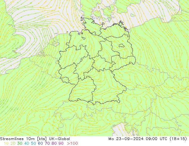 Stroomlijn 10m UK-Global ma 23.09.2024 09 UTC