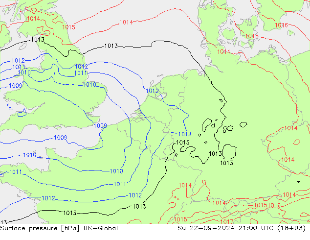 Bodendruck UK-Global So 22.09.2024 21 UTC