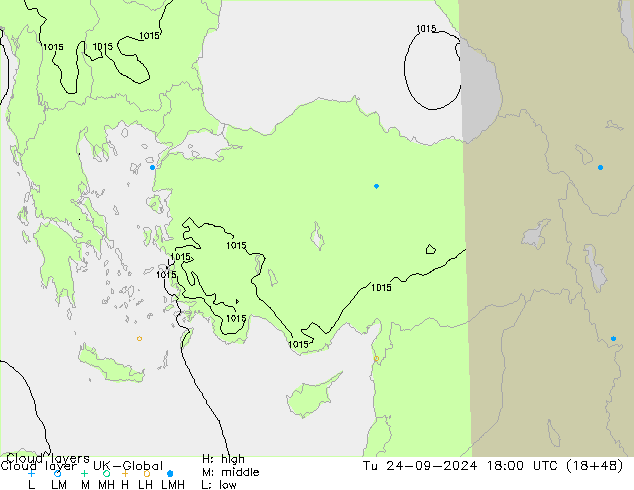 Cloud layer UK-Global Út 24.09.2024 18 UTC