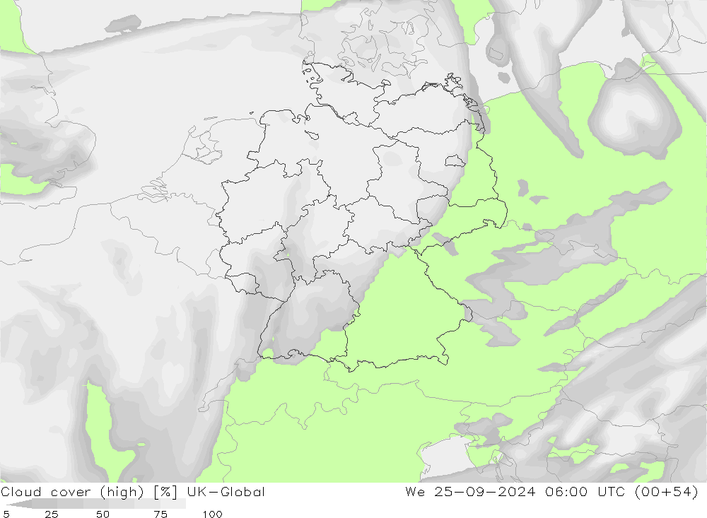 облака (средний) UK-Global ср 25.09.2024 06 UTC