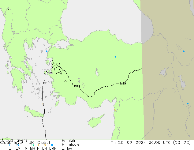 Wolkenlagen UK-Global do 26.09.2024 06 UTC