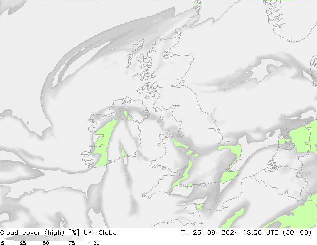 Bewolking (Hoog) UK-Global do 26.09.2024 18 UTC