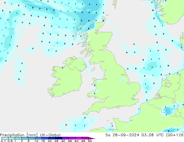 Precipitation UK-Global Sa 28.09.2024 06 UTC