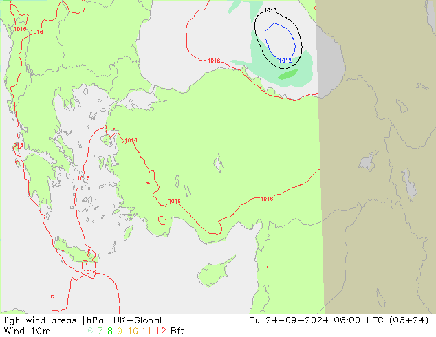 High wind areas UK-Global mar 24.09.2024 06 UTC