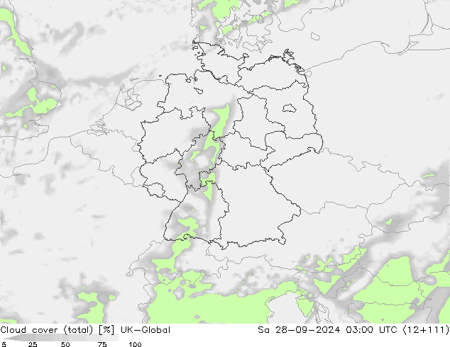 Bulutlar (toplam) UK-Global Cts 28.09.2024 03 UTC