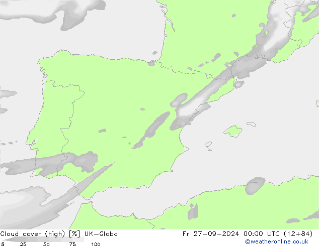 Nubes altas UK-Global vie 27.09.2024 00 UTC