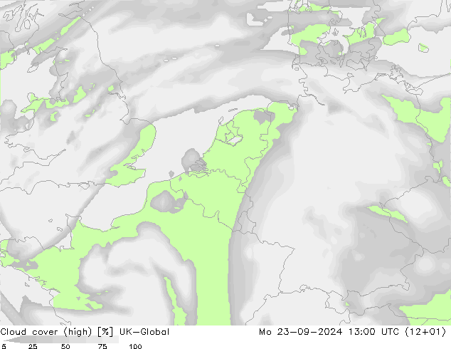 Bulutlar (yüksek) UK-Global Pzt 23.09.2024 13 UTC