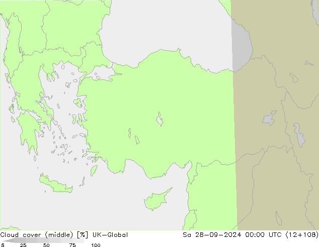 Cloud cover (middle) UK-Global Sa 28.09.2024 00 UTC