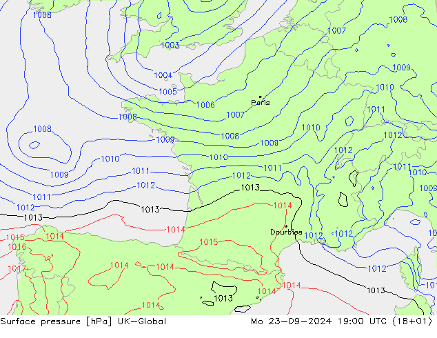 Bodendruck UK-Global Mo 23.09.2024 19 UTC