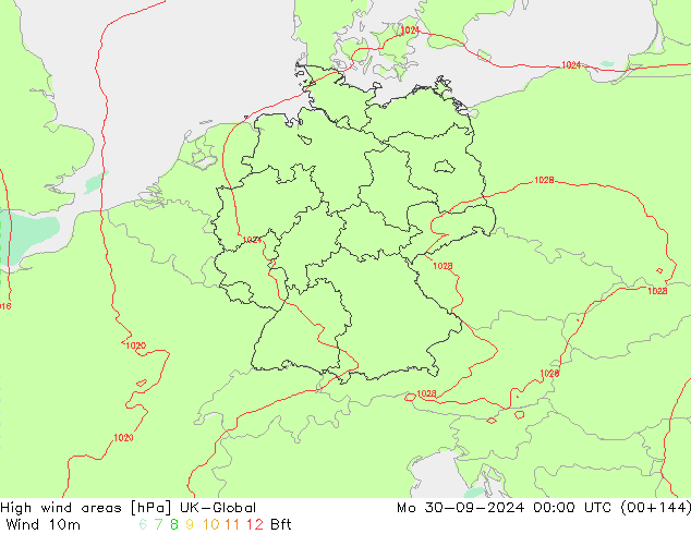 Windvelden UK-Global ma 30.09.2024 00 UTC