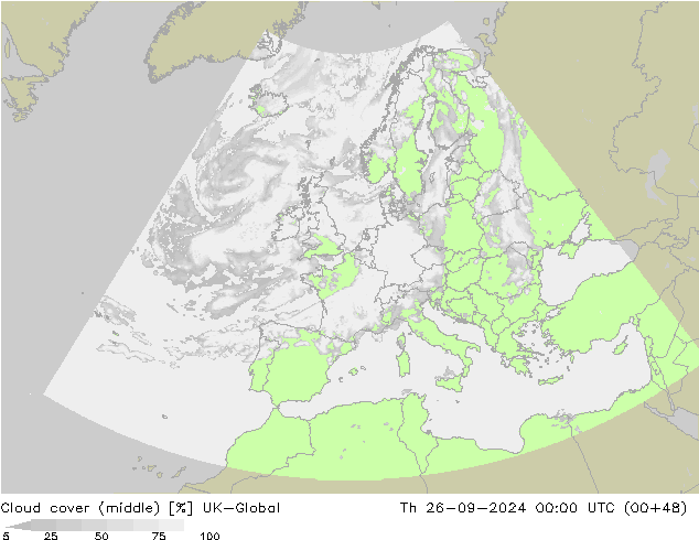 oblačnosti uprostřed UK-Global Čt 26.09.2024 00 UTC