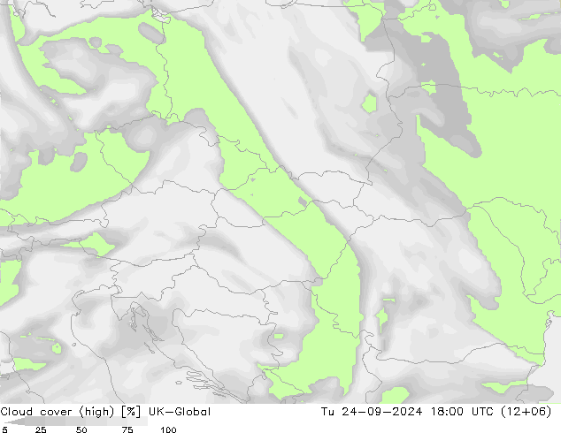 Nubes altas UK-Global mar 24.09.2024 18 UTC