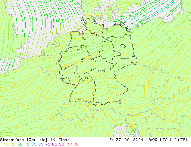 Rüzgar 10m UK-Global Cu 27.09.2024 15 UTC