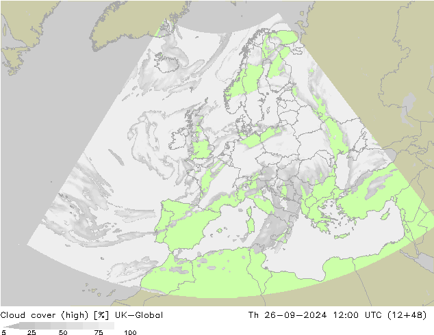 vysoký oblak UK-Global Čt 26.09.2024 12 UTC