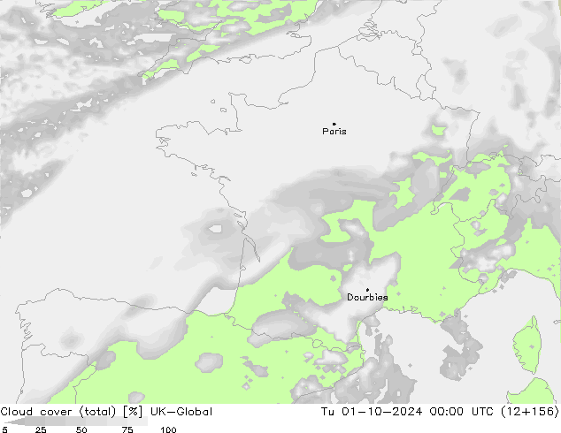 облака (сумма) UK-Global вт 01.10.2024 00 UTC