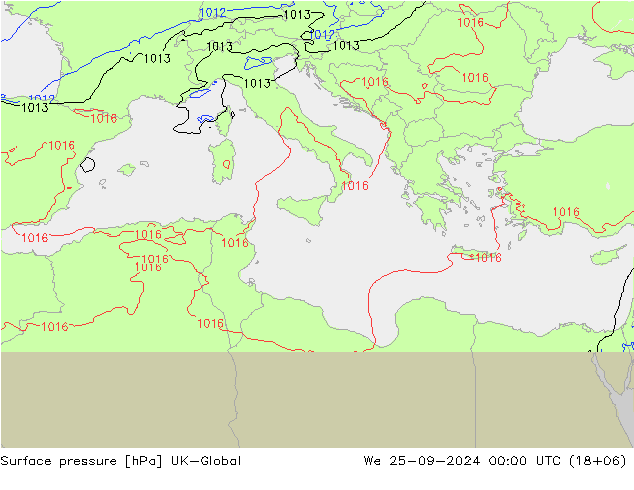 ciśnienie UK-Global śro. 25.09.2024 00 UTC