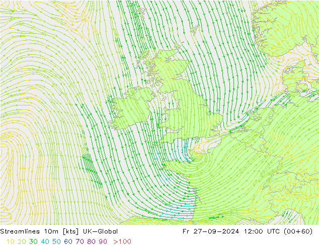 Stroomlijn 10m UK-Global vr 27.09.2024 12 UTC