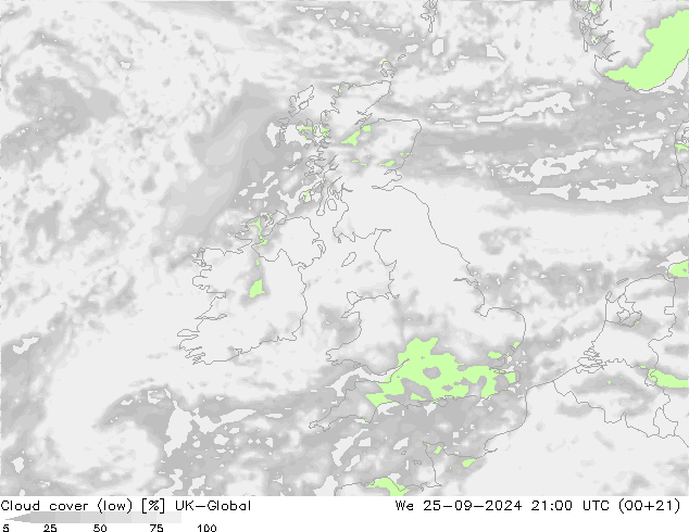 Bulutlar (düşük) UK-Global Çar 25.09.2024 21 UTC