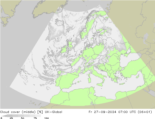 Bewolking (Middelb.) UK-Global vr 27.09.2024 07 UTC