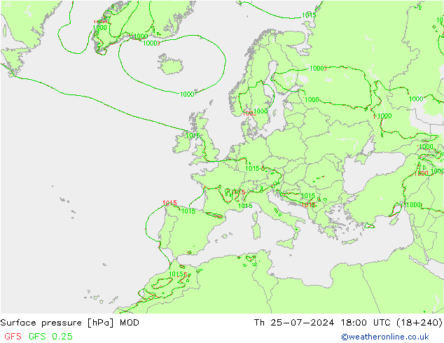 Luchtdruk (Grond) MOD do 25.07.2024 18 UTC