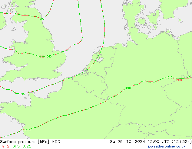 Bodendruck MOD So 06.10.2024 18 UTC