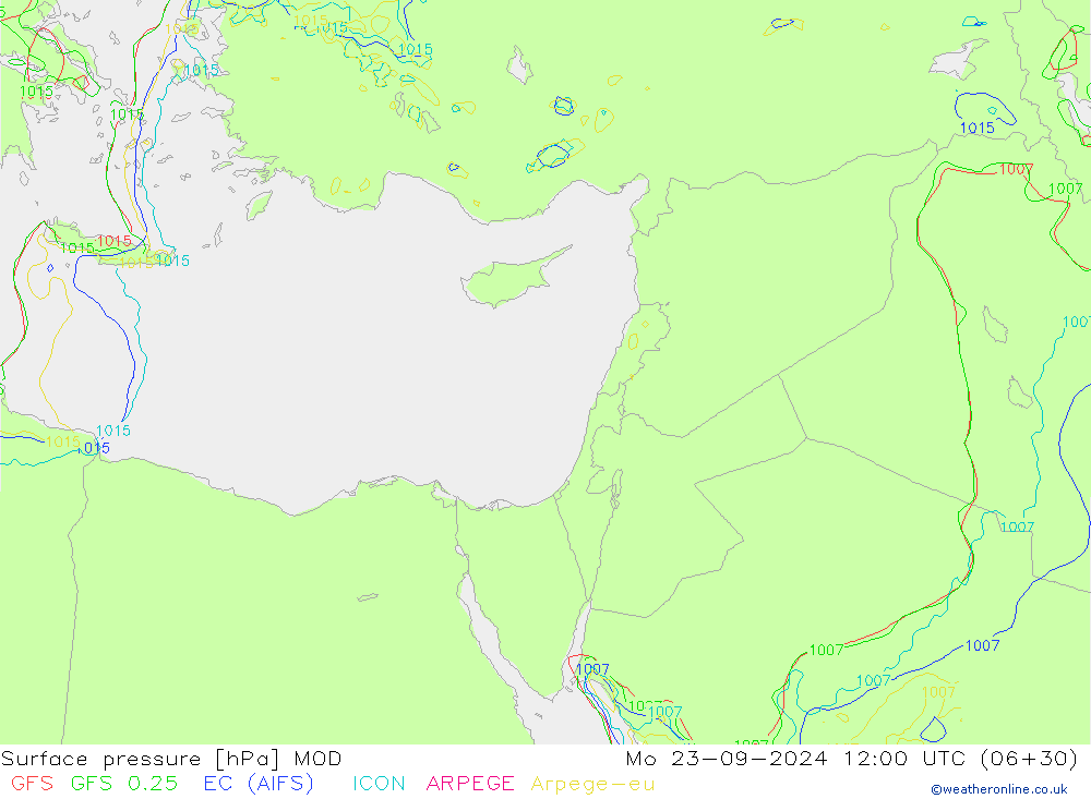 Bodendruck MOD Mo 23.09.2024 12 UTC