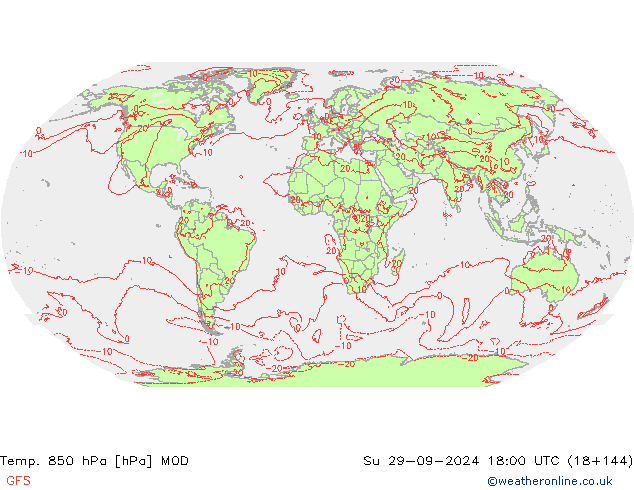 850 hPa Sıc. MOD Paz 29.09.2024 18 UTC