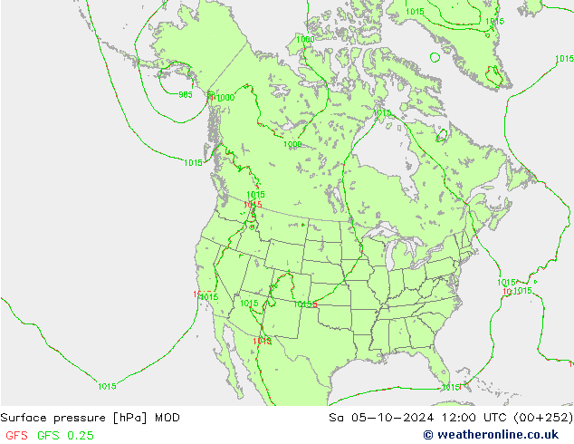 Bodendruck MOD Sa 05.10.2024 12 UTC