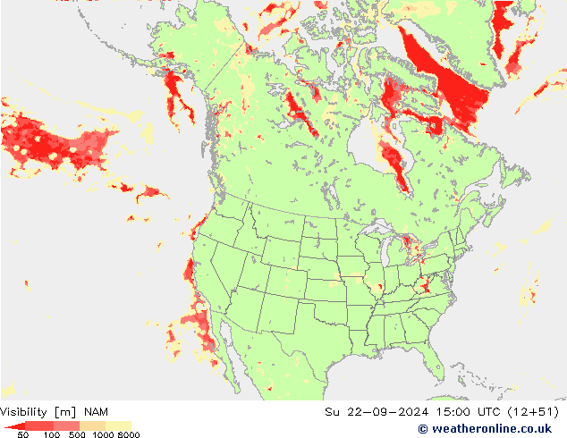 Sichtweite NAM So 22.09.2024 15 UTC