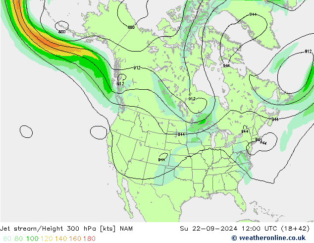 Polarjet NAM So 22.09.2024 12 UTC