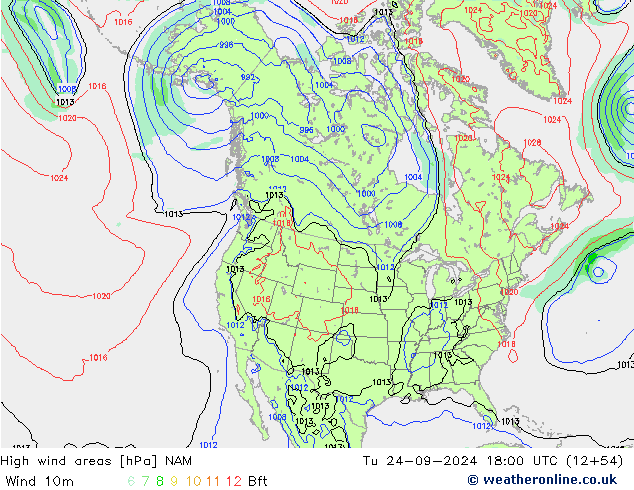 Sturmfelder NAM Di 24.09.2024 18 UTC