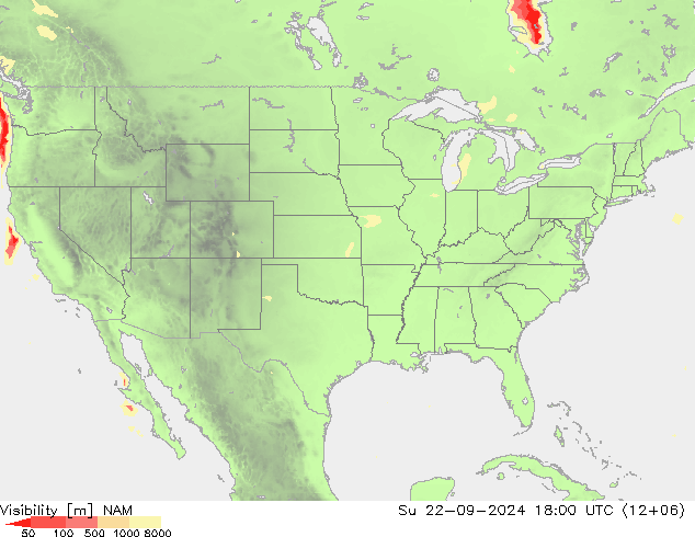 Sichtweite NAM So 22.09.2024 18 UTC