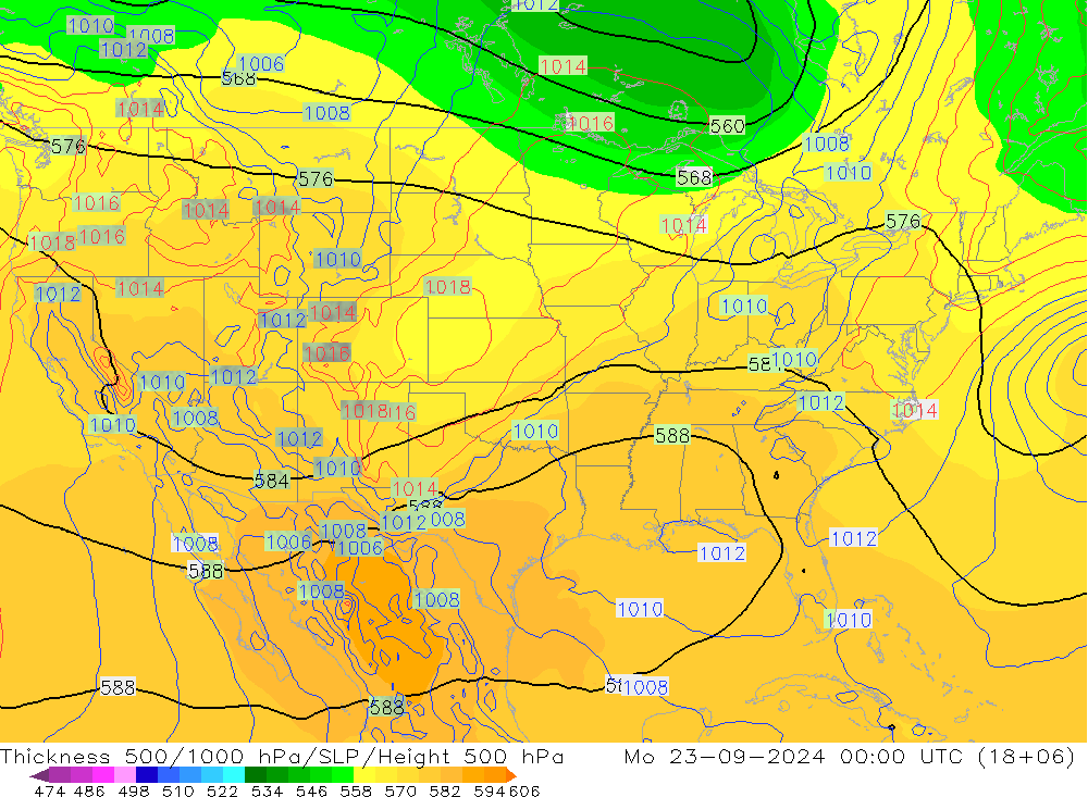 Dikte 500-1000hPa NAM ma 23.09.2024 00 UTC