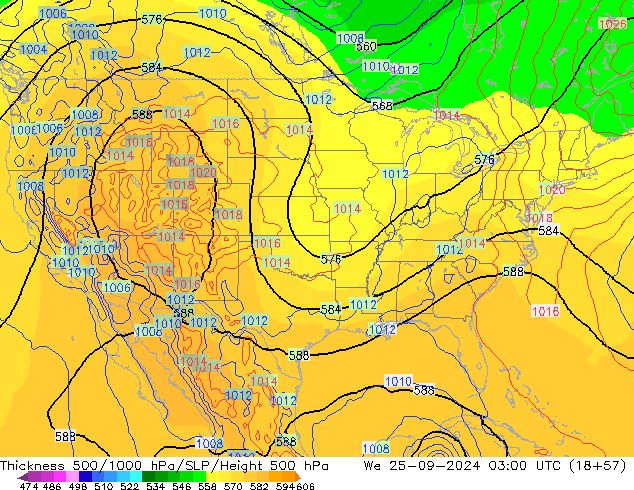 Thck 500-1000hPa NAM We 25.09.2024 03 UTC