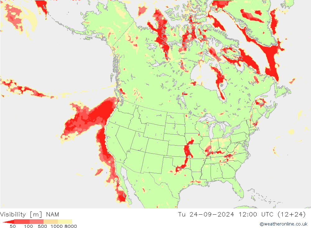 Sichtweite NAM Di 24.09.2024 12 UTC