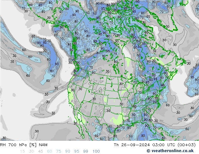 RV 700 hPa NAM do 26.09.2024 03 UTC