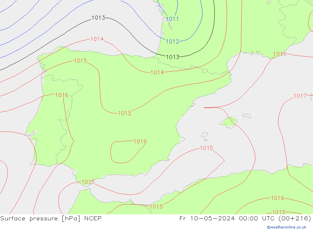      NCEP  10.05.2024 00 UTC