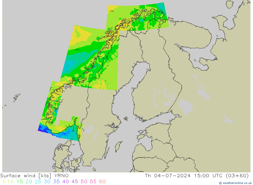 Wind 10 m YRNO do 04.07.2024 15 UTC