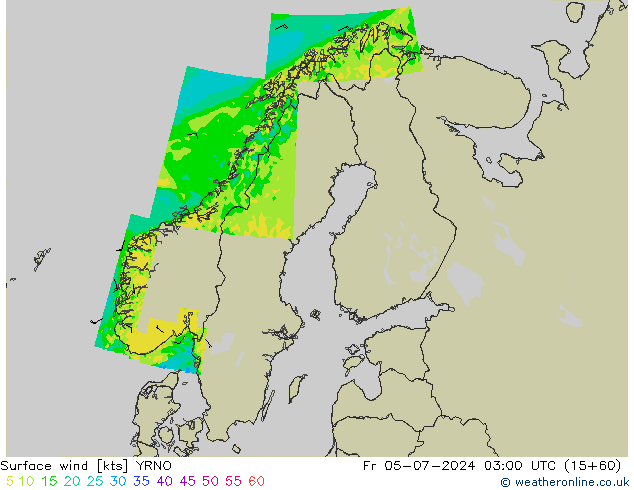 风 10 米 YRNO 星期五 05.07.2024 03 UTC
